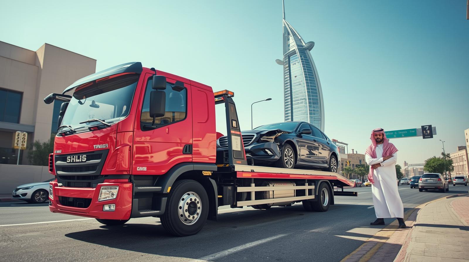 سطحة سكاكا - خدمة نقل سيارات احترافية